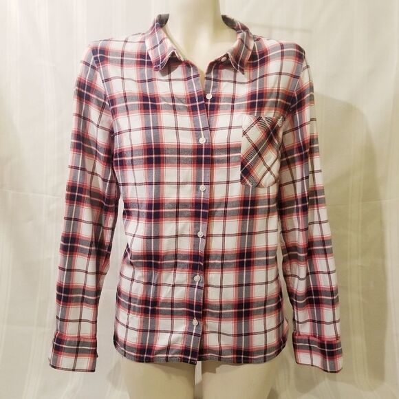 Tommy Hilfiger RW&B Plaid Button Down Sz XL - Picture 3 of 7